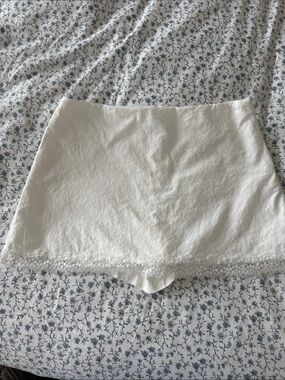 Gap Lace-Trim off White skort